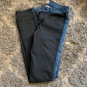 Vintage Havana color block jeans NWOT